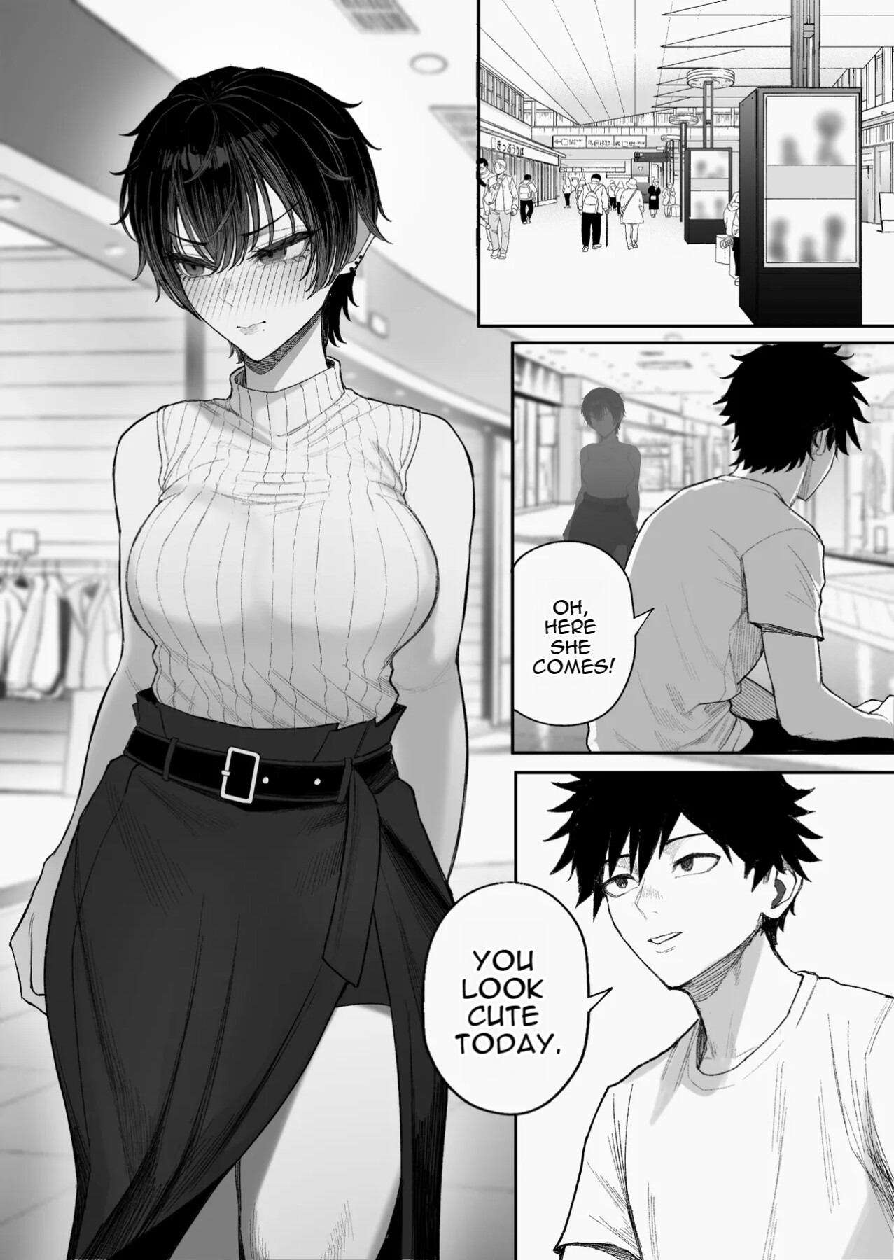 Hentai Manga Comic-My girlfriend was stolen by a cool, cross-dressing girl, so I taught her a lesson. 2-Read-34